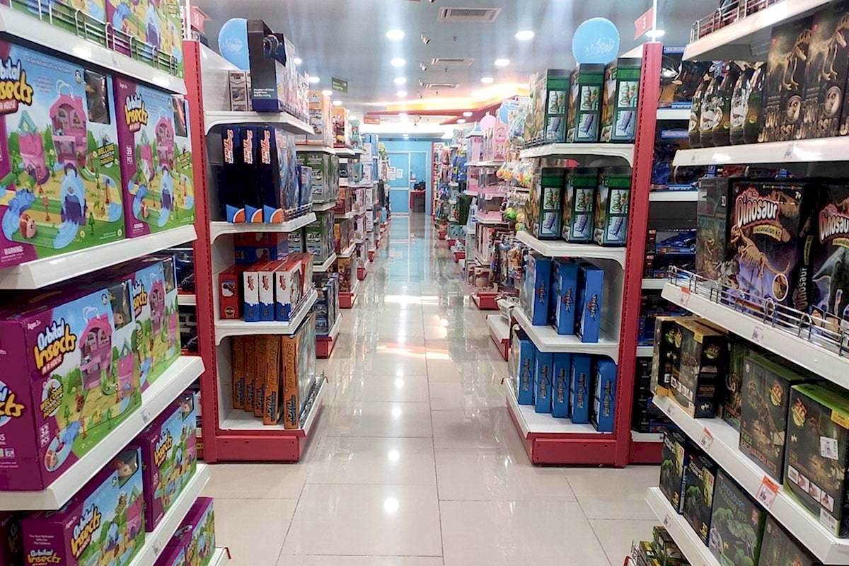Toy Store Shelf Systems